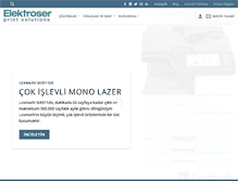 Tablet Screenshot of bursaelektroser.com